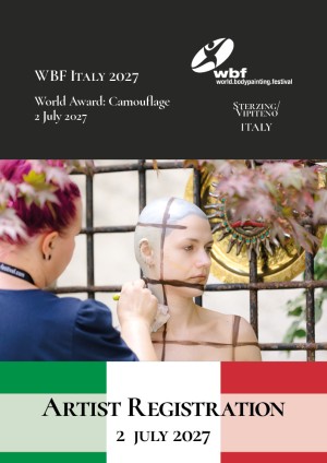 in Italien: Registrierung WBF World Award Camouflage 2027