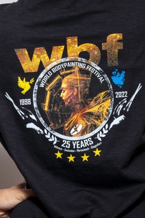 Herren T-Shirt, WBF 25 Years Large
