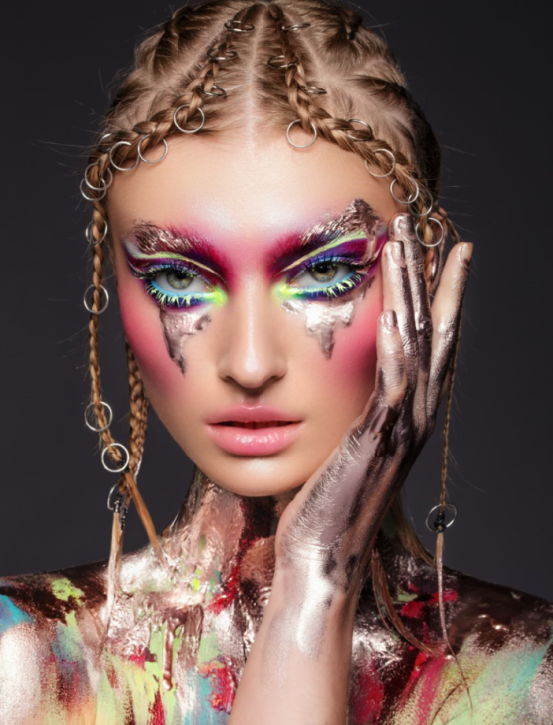 Art Make-up “Glam Glamour Fetish” | Julia Voron