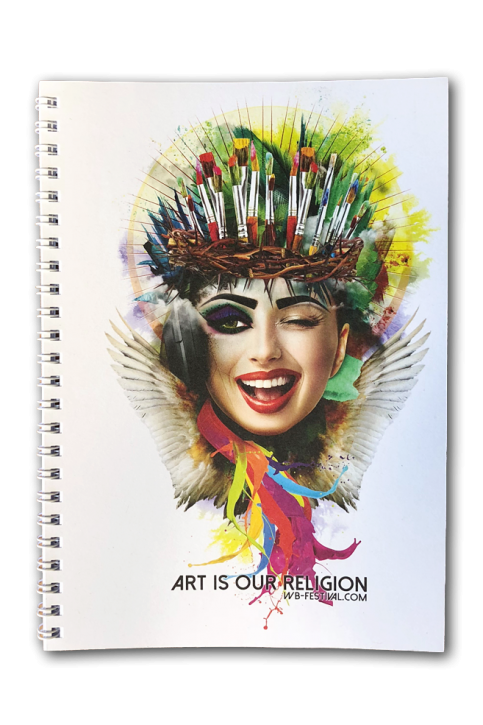 Notepad "Art is our Religion"