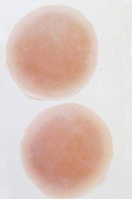 Latex foam Nipple Cover application