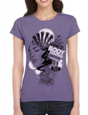 Woman T-Shirt, WBF#19 Purple Small
