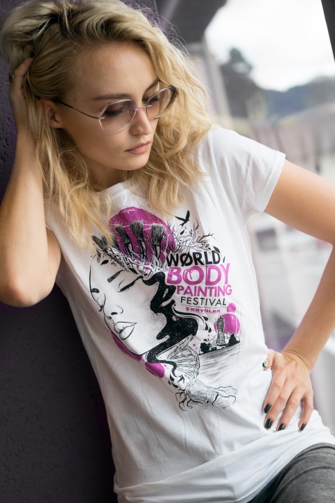 Woman T-Shirt, WBF#19 Weiss